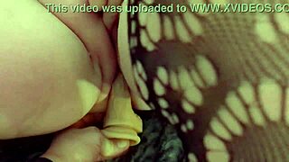 granny carmen thrusts vibrator deep till massive orgasm shakes her lingerie body