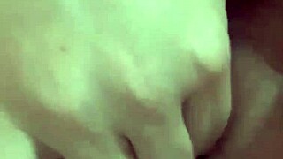 My curvy milf gently fingers her warm pussy for me