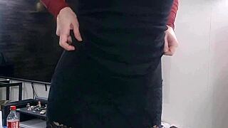 imagine peeling off her sexy lingerie to reveal those mature nylon stockings