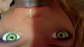 dumb whore prostitute begs for rough street pounding in her tight holes!