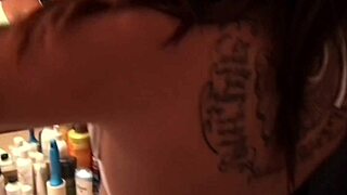 shae parker's sexy amateur vid: boyfriend fucks her big tits ass pussy in fishnets heels