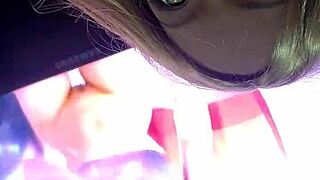 dumb whore prostitute begs for rough street pounding in her tight holes!