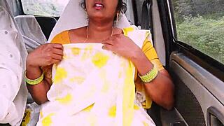 dirty indian maid car sex with telugu talks got you hard yet?!