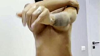 Monika Fox NAKED, Cream-Smearing Body and Butt Home!