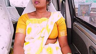 dirty indian maid car sex with telugu talks got you hard yet?!