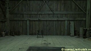 ohh tied up brunette slave tits toy bdsm masturbation feels too good!!