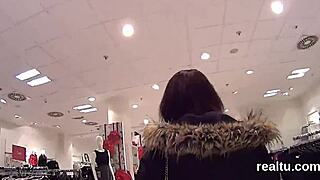 adorable czech teen teased stripped and pov fucked after supermarket