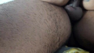 watch me give this hot bbw friend a deep anal ass massage now