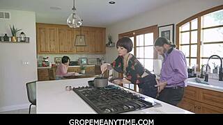 groping jessica ryan's freeuse milf stepmom tits now!!