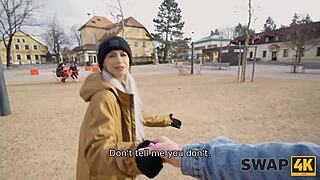 morning coffee swap turns into olivia sparkle and veronica leal's threesome heat?