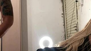 Stepdaughter's Tight Ass Fucked While Wife's Away