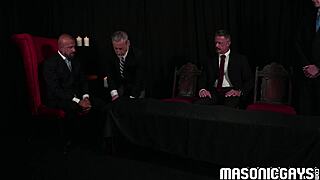 Masonic Gay Twink Takes Huge Butt Plug Up His Ass!