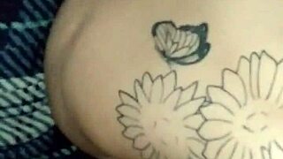 blindfolded girlfriend sucks old friend's cock secretly