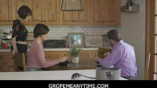 groping jessica ryan's freeuse milf stepmom tits now!!