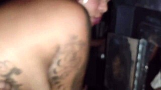 She Swings Wild, But Gave It Up To A Fan Behind Her Cuckold Hubby's Back