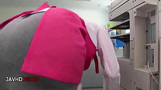 i love chihiro akino's deep office blowjob ending in hot creampie