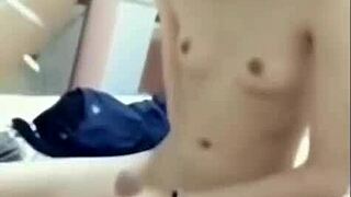 old guy roughly fucks young amateur big tits pool pussy