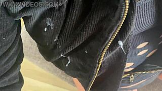 milfycalla's 11th adventure: stranger worships her huge ass and curvy milf body in lingerie