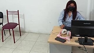 wanna see perverted mature secretary fuck job applicant doggystyle?