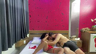 Sexy Crossdressing Trans Hottie Amorzinho Teases Hard