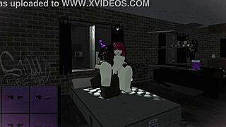 Roblox monster BBC pounds holiday pussy in wild new years