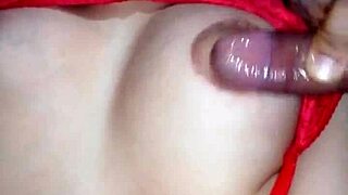 sexy schoolgirl shows ass and masturbates with dildo
