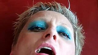 German milf Sandra facefucked deepthroat strangled then anal creampied hardcore part 2
