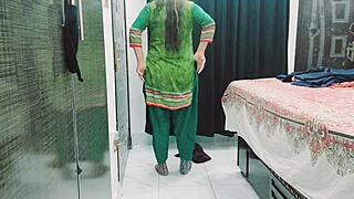 Arab MAID FANTASY comes TRUE in hot Pakistani action