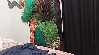 Arab MAID FANTASY comes TRUE in hot Pakistani action