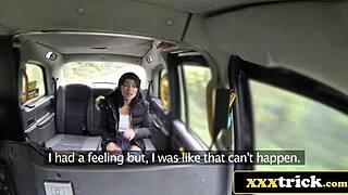 young tourist eats smelly old geezer ass in british cab then fucked hard🤤