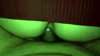 Step brother sneaks in to fuck sleeping sister's tight pussy and creampie deep inside
