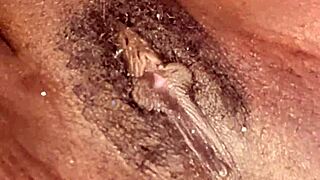 fat black hairy pussy spreads tight closeup for beaver fetish lovers