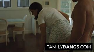 familybangs com stressed penny barber milf blackmails messy van wylde son-in-law into taboo car fuck fetish orgasm