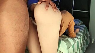 stepsister's tight ass begs for creampie pounding