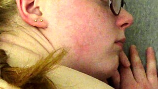 Snowbunny in glasses BENDS OVER for my BIG BLACK COCK, taking it deep in doggystyle while her hubby watches pt 2