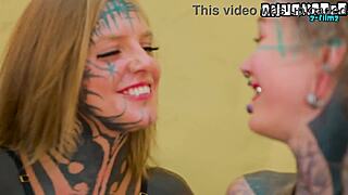 Hey, Watch These Alt Babes Stretch Asses with Alien Dildos