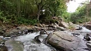 Alexachris20 Fucks Friend in Forest Nature Cum Leg Finale Part