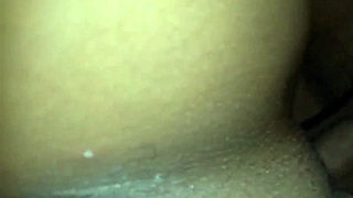 i slide my panties aside and stuff them deep into my wet pussy