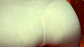 i tried dry humping her narrow yoga ass an then came all over those tight pants oops