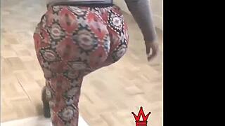 fat ass begs for licking in playful antics