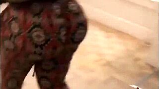 fat ass begs for licking in playful antics