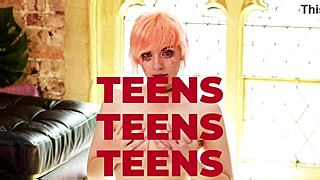 british teen 18+ laughs at your pathetic tiny cock in femdom joi