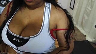 Chubby Desi Rose's workout turns into hilarious belly boob blooper fail