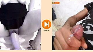 Watch this hot milf play with her favorite dildo toy on webcam
