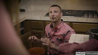 Shivering Teen Redhead Takes Neighbor's Monster Cock Deep in Tight Ass