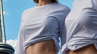 feeling so drawn to these cute lesbians slipping out of underwear