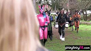 i meet kate's wild mature pony roleplay crew outdoors