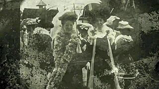 ever wondered about hairy beavers in wild vintage threesome romps?