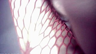 wanna see backstage how glasses half-asian babe's big tits bounce hard? 