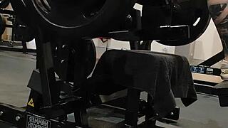 Gym Milf's Big Tits and Ass Workout Temptation